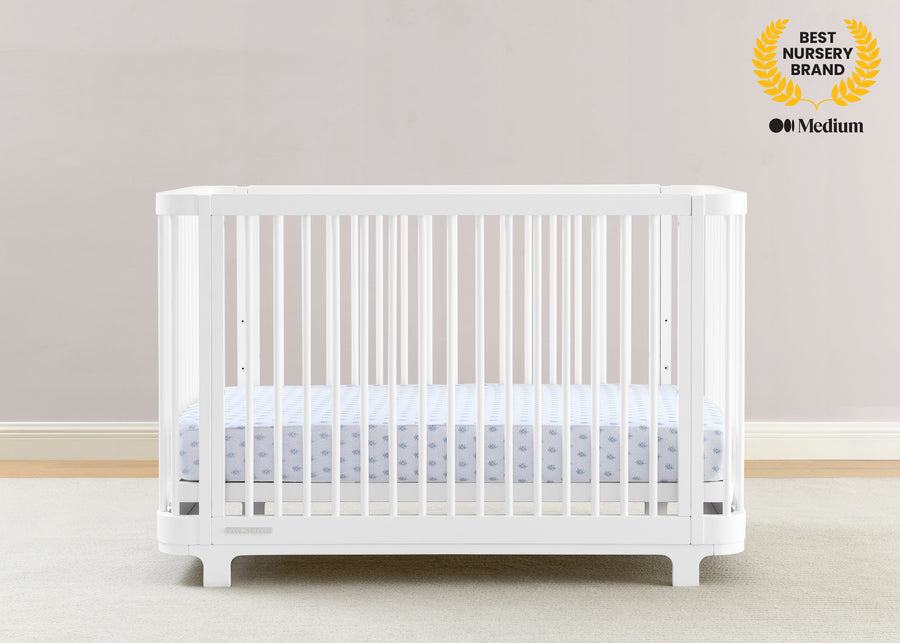 Bianca White (130) 19-Nest 4-in-1 Convertible Crib