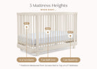 Soft Beige (1560) 52-Nest 4-in-1 Convertible Crib