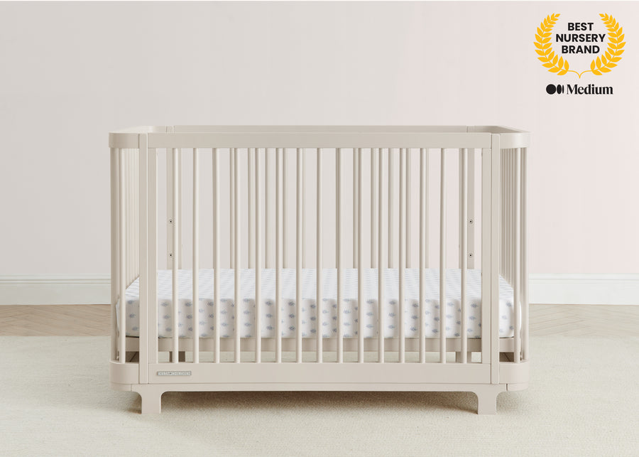 Soft Beige (1560) 49-Nest 4-in-1 Convertible Crib