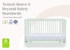 Light Sage (389) 40-Nest 4-in-1 Convertible Crib