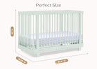 Light Sage (389) 39-Nest 4-in-1 Convertible Crib