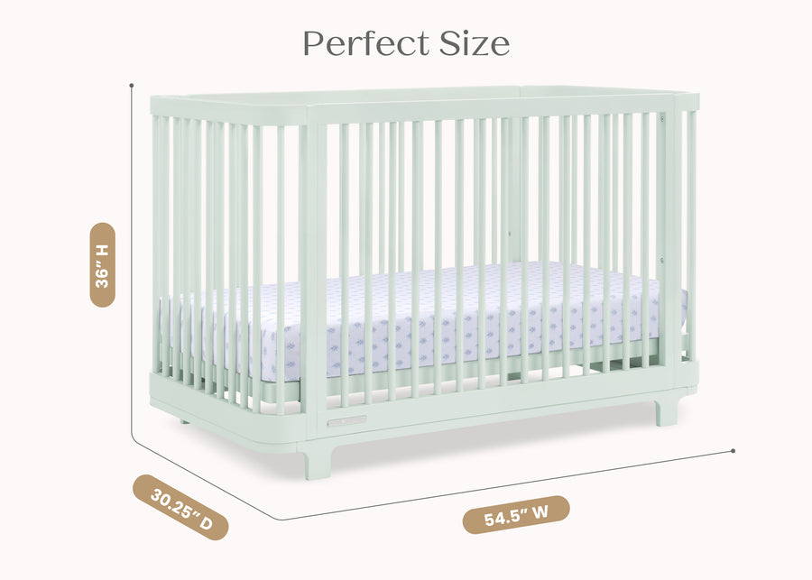 Light Sage (389) 39-Nest 4-in-1 Convertible Crib
