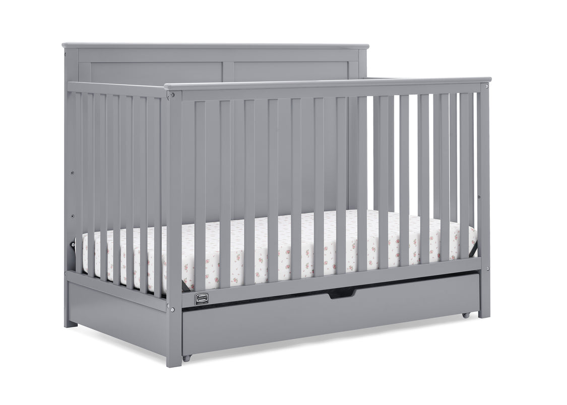 Logan 6-in-1 Convertible Crib with Underdrawer