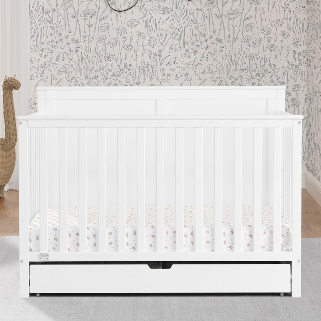 Logan 6-in-1 Convertible Crib with Underdrawer