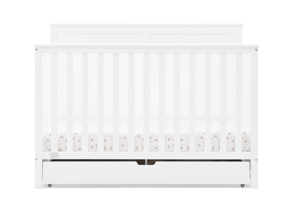 Logan 6-in-1 Convertible Crib with Underdrawer