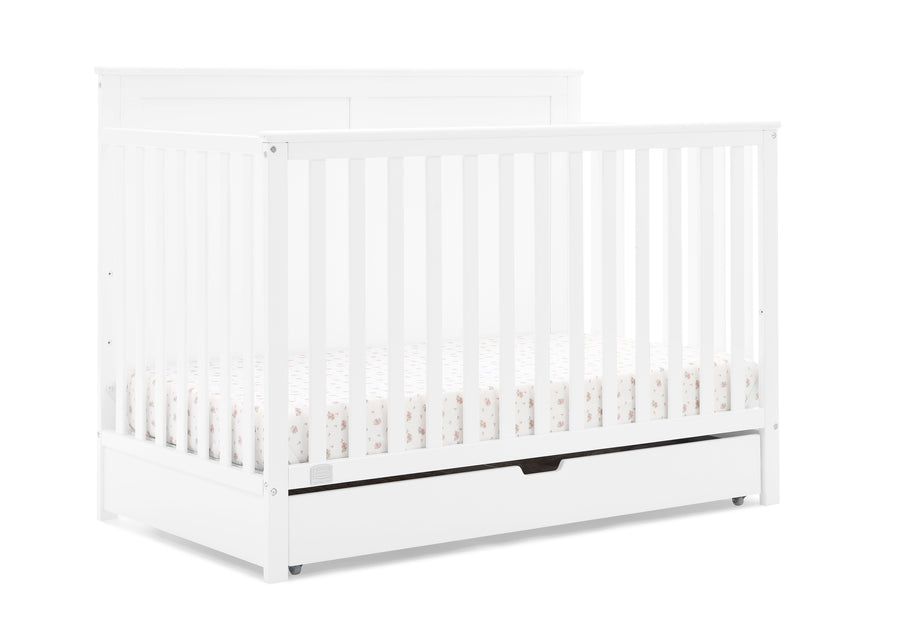 Logan 6-in-1 Convertible Crib with Underdrawer 40-Logan 6-in-1 Convertible Crib with Underdrawer