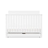 DCB: Bianca White (130) 39-Logan 6-in-1 Convertible Crib with Underdrawer