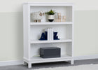 Textured White (1349) 9-Farmhouse Bookcase