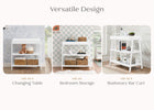 Bianca White (130) 38-Scout Changing Table