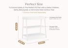 Bianca White (130) 42-Scout Changing Table