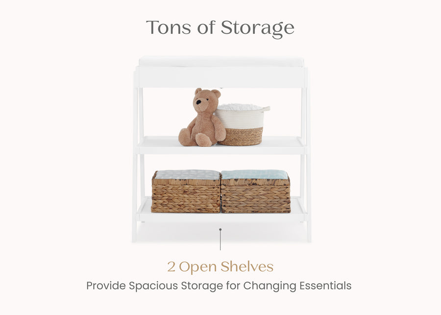 Bianca White (130) 40-Scout Changing Table