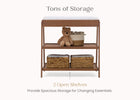 Chestnut (836) 58-Scout Changing Table