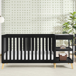 Essex 4-in-1 Convertible Crib and Changer 90