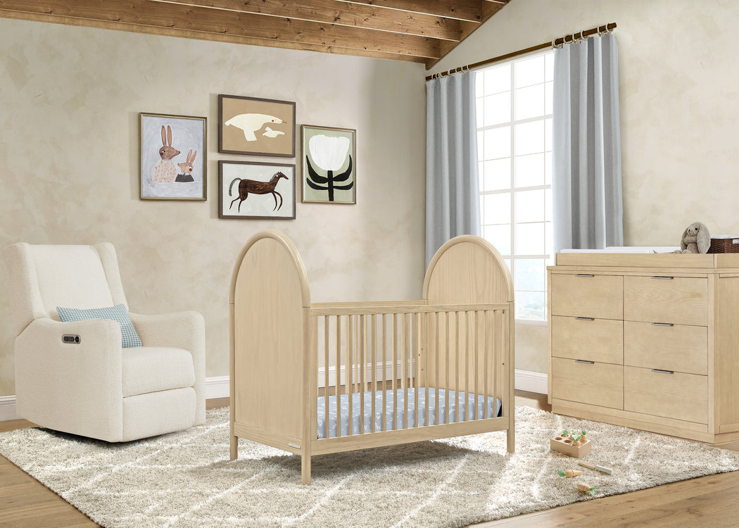 Vivi 4-in-1 Convertible CribNatural Sandstone (1544)