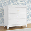 Eloise 3 Drawer Dresser with Changing Top and Interlocking Drawers 12-Eloise 3 Drawer Dresser with Changing Top and Interlocking Drawers