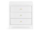 Eloise 3 Drawer Dresser with Changing Top and Interlocking Drawers 8-Eloise 3 Drawer Dresser with Changing Top and Interlocking Drawers