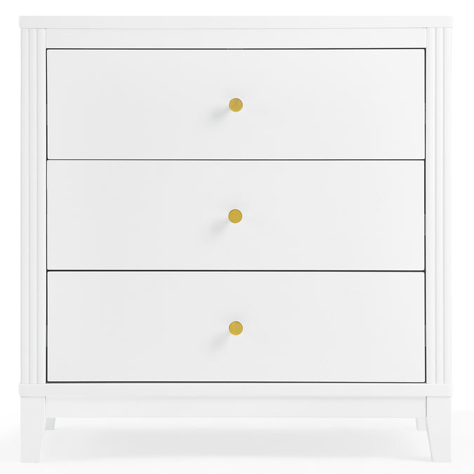 Eloise 3 Drawer Dresser with Changing Top and Interlocking Drawers 10-Eloise 3 Drawer Dresser with Changing Top and Interlocking Drawers