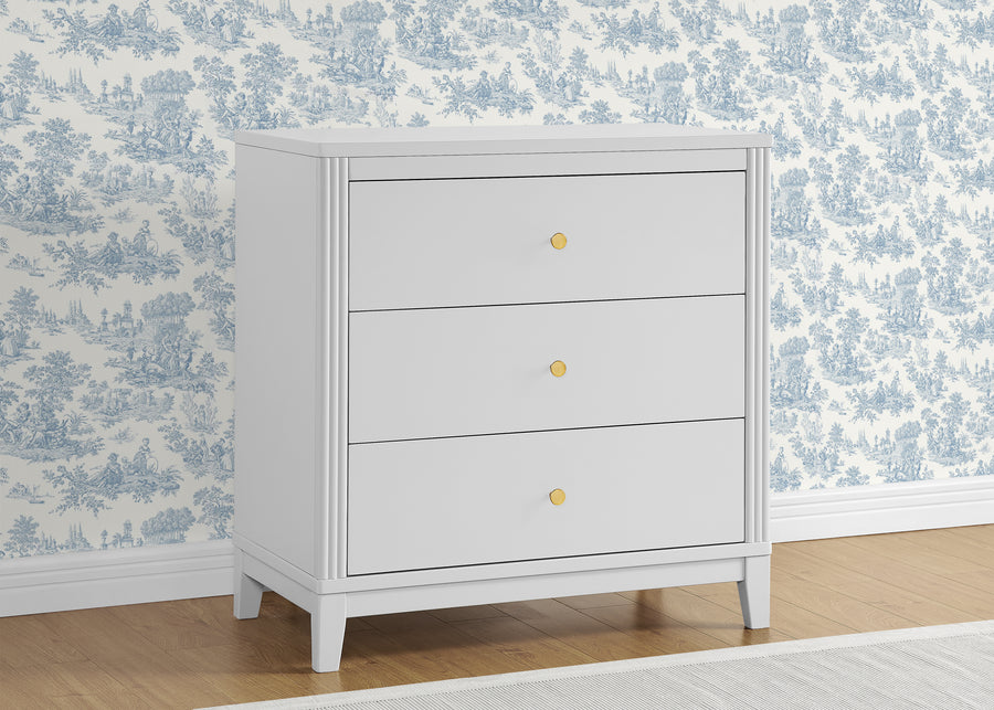 Eloise 3 Drawer Dresser with Changing Top and Interlocking Drawers 39-Eloise 3 Drawer Dresser with Changing Top and Interlocking Drawers