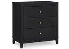 Eloise 3 Drawer Dresser with Changing Top and Interlocking Drawers 48-Eloise 3 Drawer Dresser with Changing Top and Interlocking Drawers