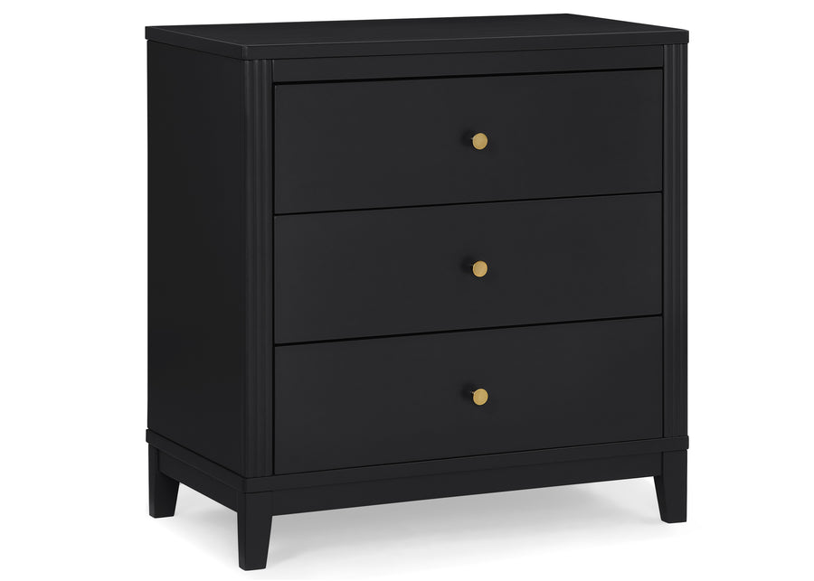 Eloise 3 Drawer Dresser with Changing Top and Interlocking Drawers 48-Eloise 3 Drawer Dresser with Changing Top and Interlocking Drawers