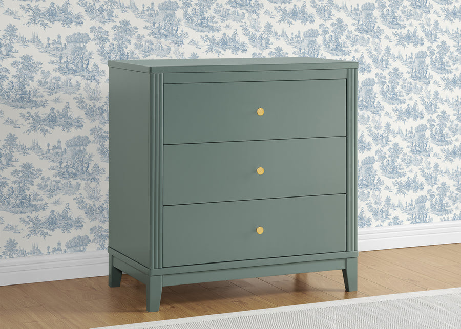 Eloise 3 Drawer Dresser with Changing Top and Interlocking Drawers 25-Eloise 3 Drawer Dresser with Changing Top and Interlocking Drawers