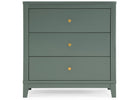 Eloise 3 Drawer Dresser with Changing Top and Interlocking Drawers 19-Eloise 3 Drawer Dresser with Changing Top and Interlocking Drawers