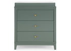 Grassy Glen (357) 15-Eloise 3 Drawer Dresser with Changing Top and Interlocking Drawers