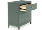 Grassy Glen (357) 17-Eloise 3 Drawer Dresser with Changing Top and Interlocking Drawers