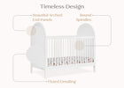 Bianca White (130) 51-Eloise 4-in-1 Convertible Crib