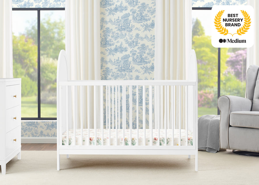 Bianca White (130) 47-Eloise 4-in-1 Convertible Crib