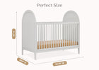 Moonstruck Grey (1351) 37-Eloise 4-in-1 Convertible Crib