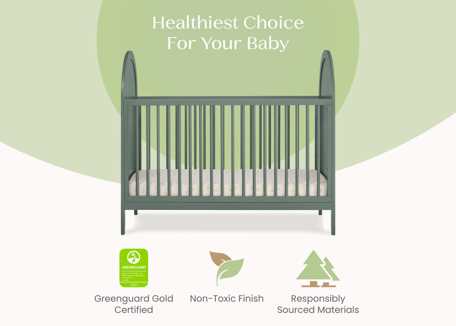 Grassy Glen (357) 4-Eloise 4-in-1 Convertible Crib