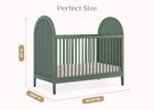 Grassy Glen (357) 7-Eloise 4-in-1 Convertible Crib