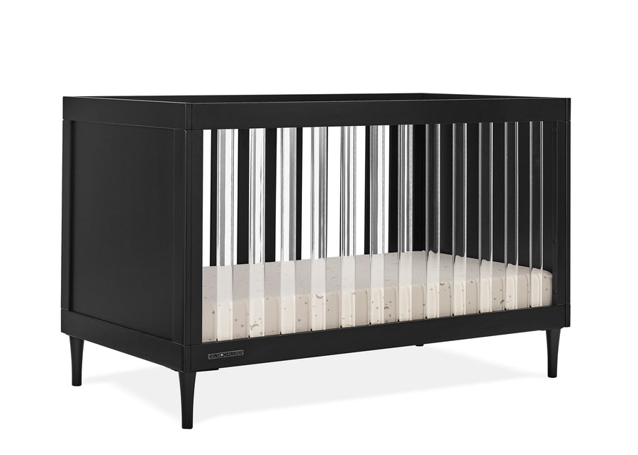 Ebony (0011) 10-Bowie 4-in-1 Convertible Crib