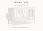 Bianca White (130) 24-Bowie 4-in-1 Convertible Crib