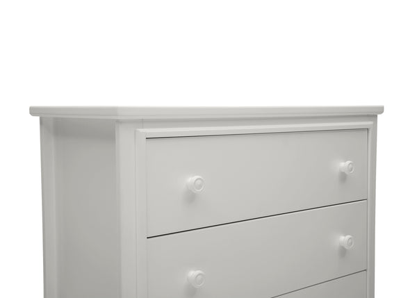 Perry 3 Drawer Dresser with Changing Top and Interlocking Drawers