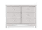 DCB: Moonstruck Grey (1351) 25-Perry 6 Drawer Dresser with Interlocking Drawers
