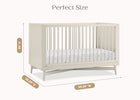 Soft Beige (1560) 48-Dylan 4-in-1 Convertible Crib
