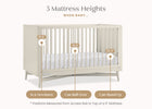 Soft Beige (1560) 45-Dylan 4-in-1 Convertible Crib