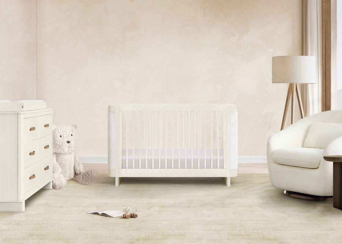 Antique White with White Boucle (1550) 1 - Carousel