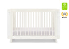 Antique White with White Boucle (1550) 11-babyGap Callie 4-in-1 Upholstered Crib