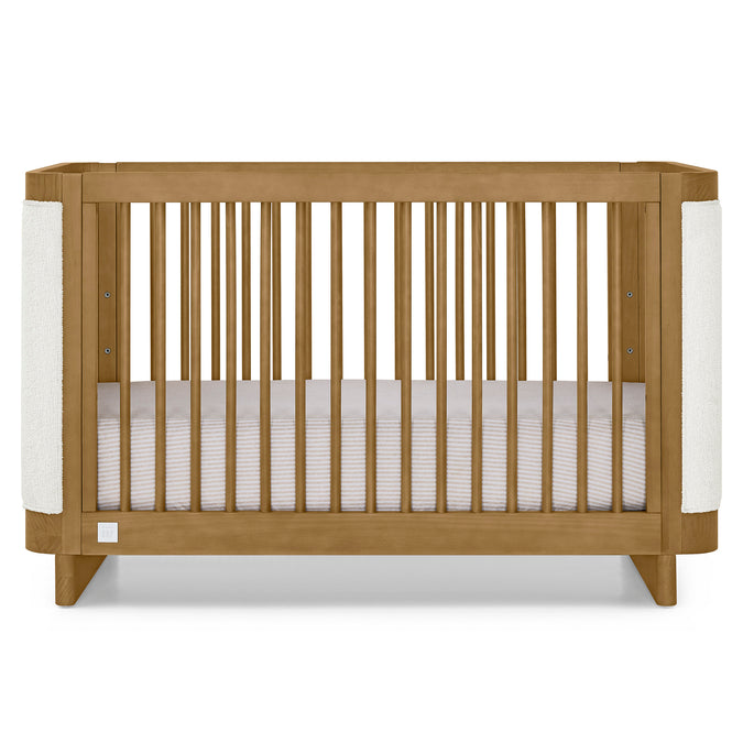DCB: Acorn with White Boucle (1551) 8-babyGap Callie 4-in-1 Upholstered Crib