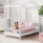 Poppy House Twin Bed - Bianca White (130) - Accessories