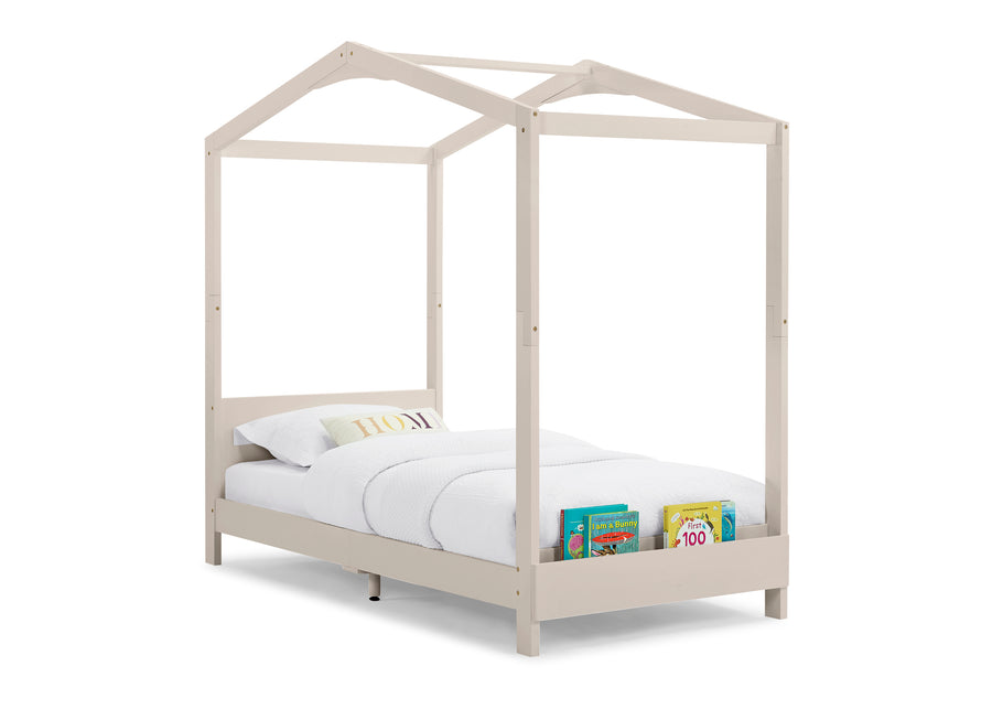 Soft Beige (1560) 21-Poppy House Twin Bed