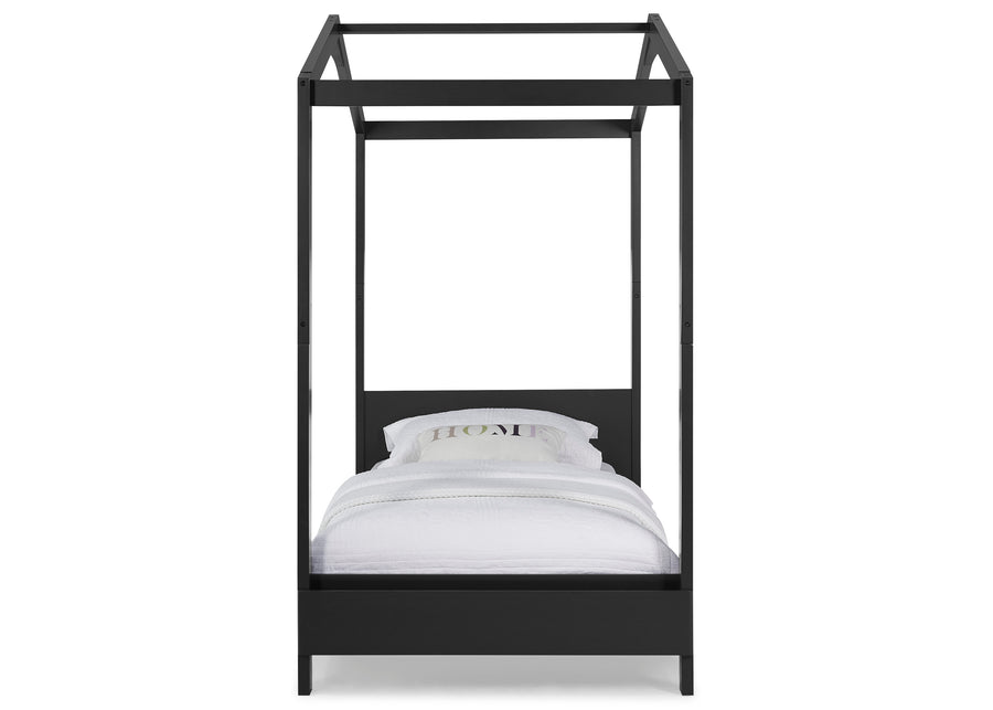 Midnight Grey (1360) 16-Poppy House Twin Bed