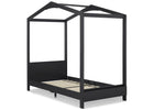 Midnight Grey (1360) 18-Poppy House Twin Bed