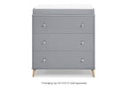 W130030 1359 Jordan Dresser Grey with Natural silo 32 7-Jordan 3 Drawer Dresser with Interlocking Drawers