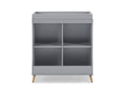 Grey with Natural (1359) 4-Jordan Storage Changing Table