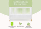 Bianca White with Natural (123) 21-Jordan 4-in-1 Convertible Crib