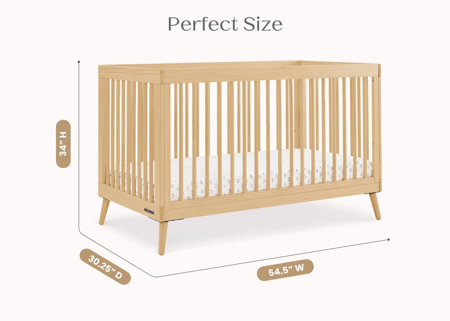 Natural (746) 56-Jordan 4-in-1 Convertible Crib